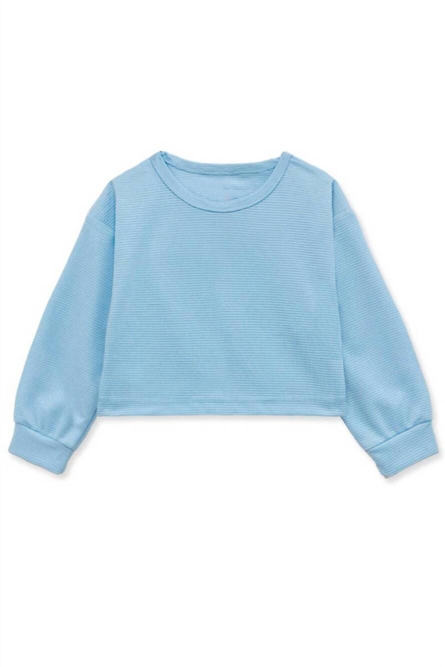 NEW CUTIE PATOOTIE kids perfect basic pullover top in blue